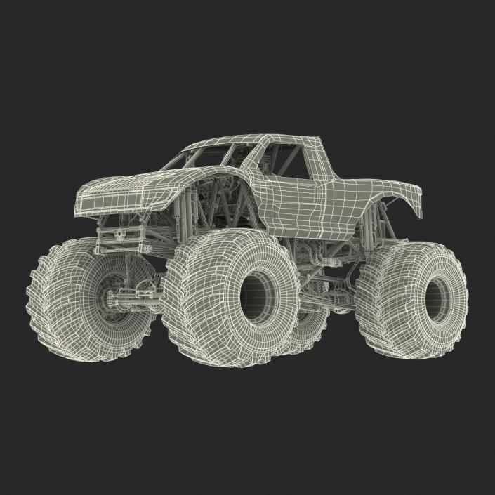 Monster Truck Bigfoot Generic 3D model