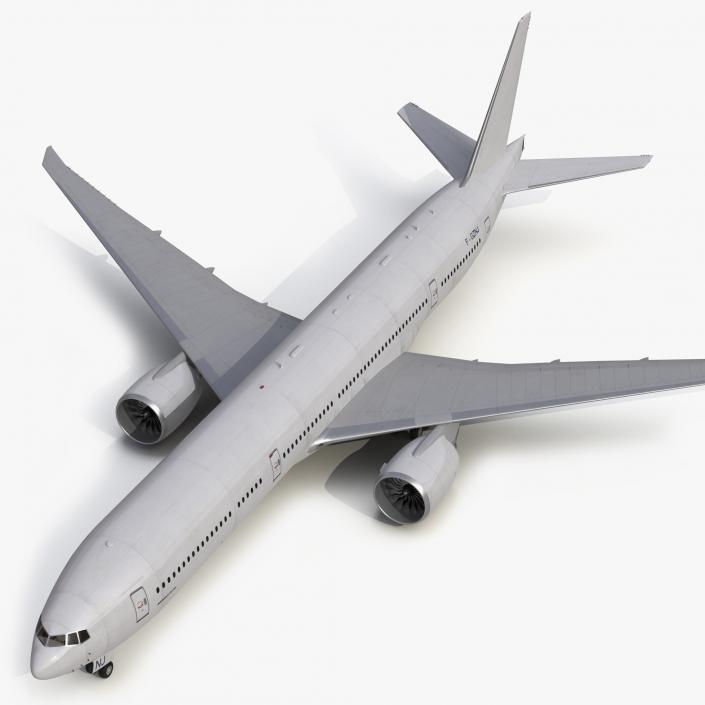 3D Boeing 777 8x Generic