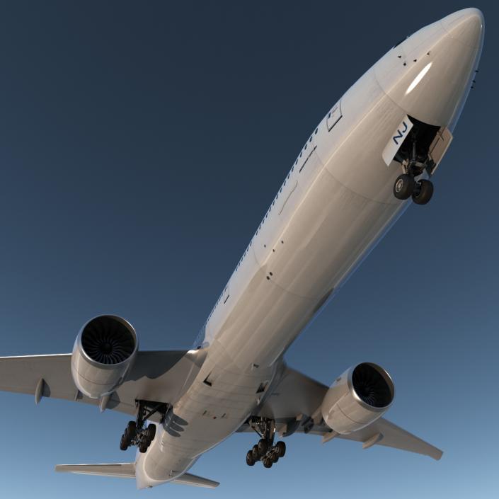 3D Boeing 777 8x Generic