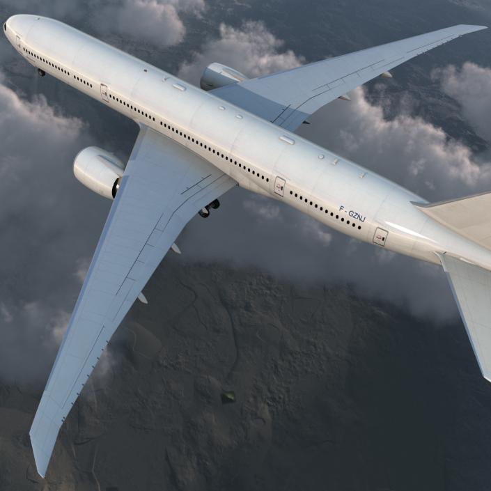 3D Boeing 777 8x Generic