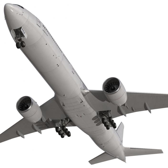 3D Boeing 777 8x Generic