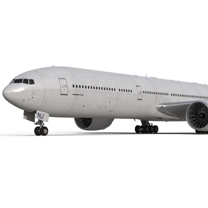 3D Boeing 777 8x Generic