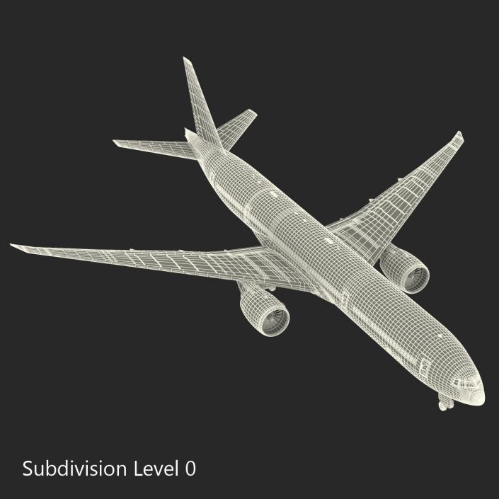 3D Boeing 777 8x Generic