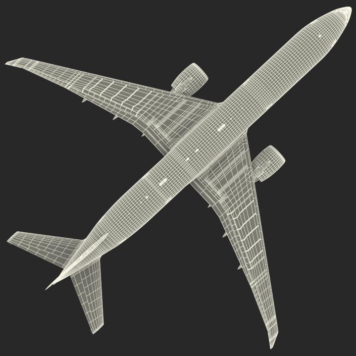 3D Boeing 777 8x Generic