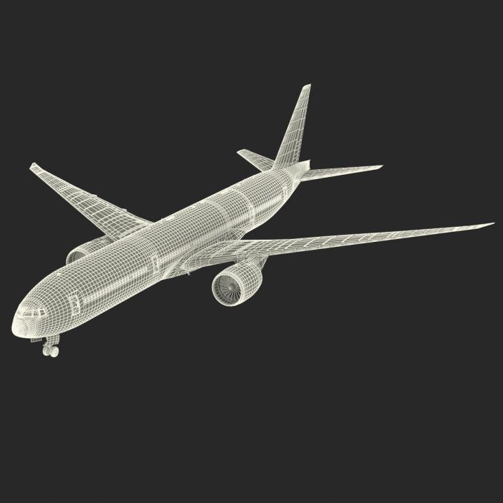 3D Boeing 777 8x Generic