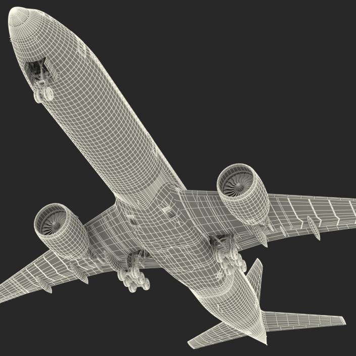 3D Boeing 777 8x Generic