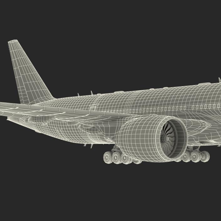 3D Boeing 777 8x Generic