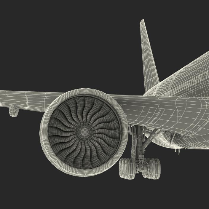 3D Boeing 777 8x Generic