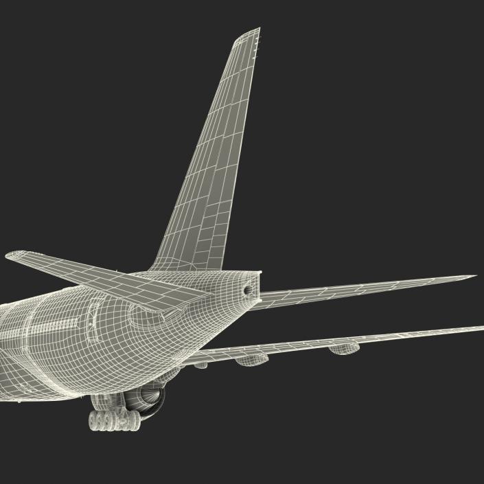 3D Boeing 777 8x Generic