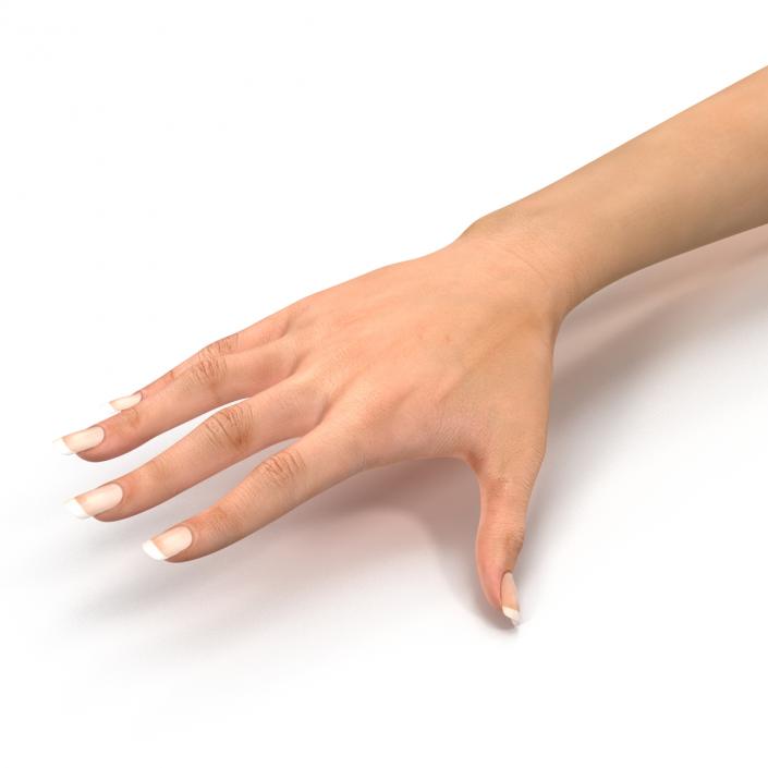 3D Female Hand 2 model