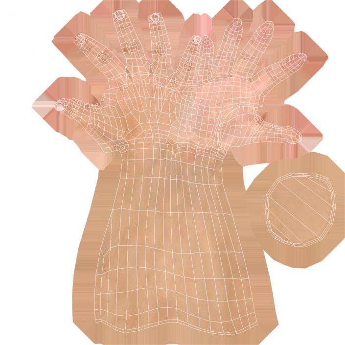 3D Female Hand 2 model