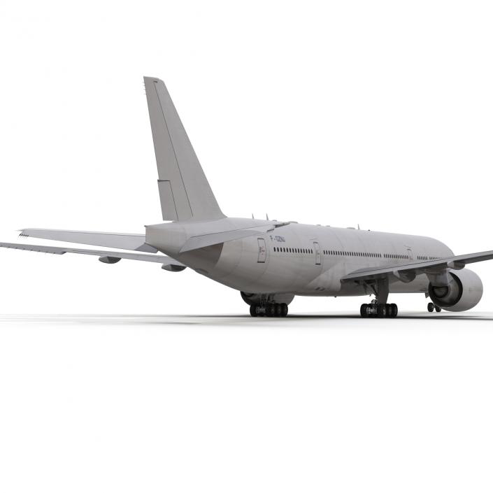 3D Boeing 777-8x Generic Rigged model