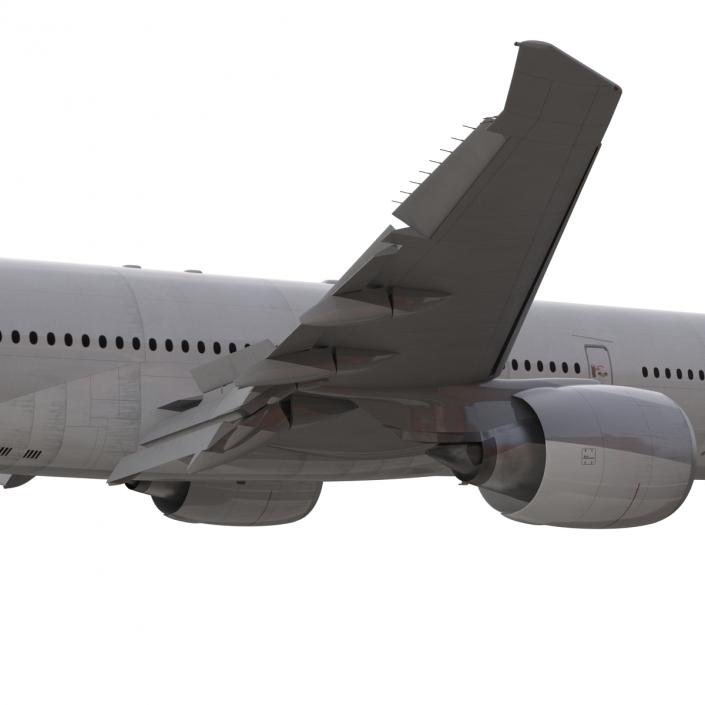 3D Boeing 777-8x Generic Rigged model