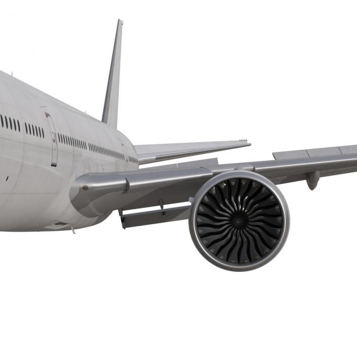 3D Boeing 777-8x Generic Rigged model