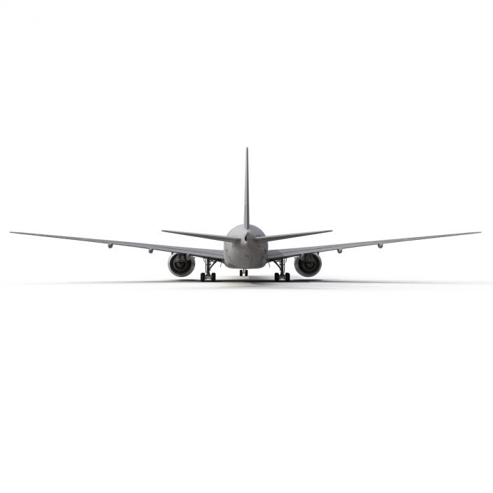 3D Boeing 777-8x Generic Rigged model