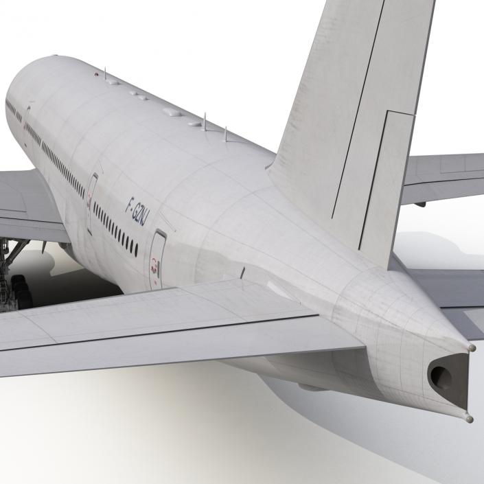 3D Boeing 777-8x Generic Rigged model