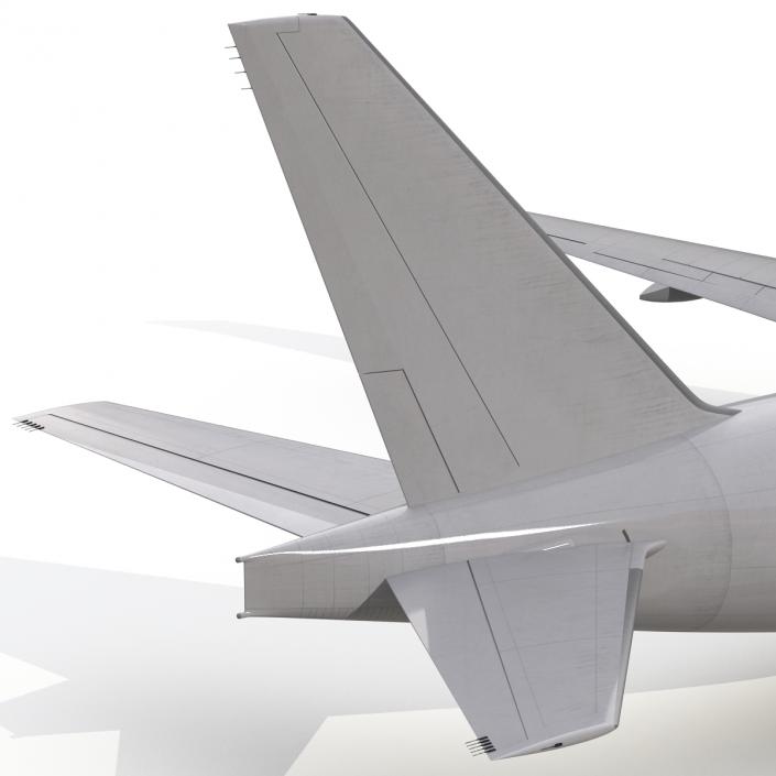 3D Boeing 777-8x Generic Rigged model