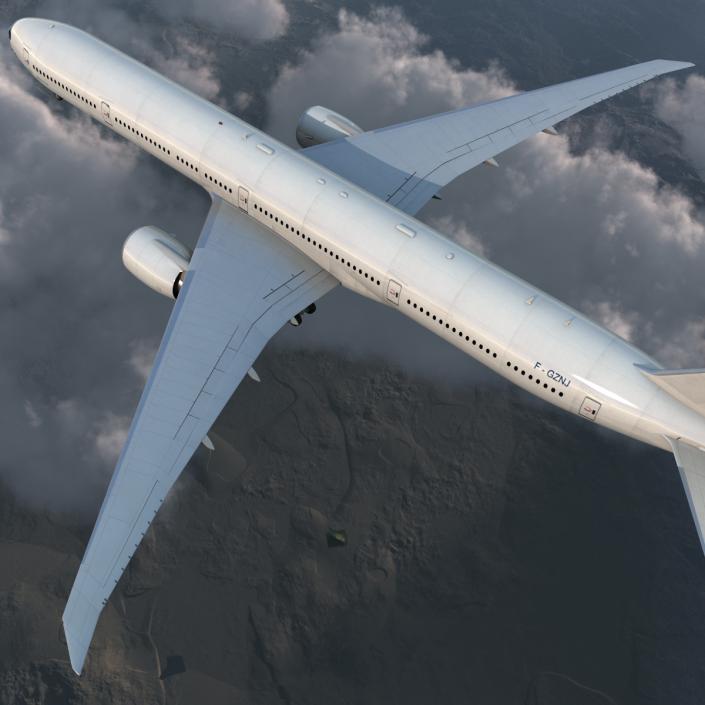 3D Boeing 777 9x Generic