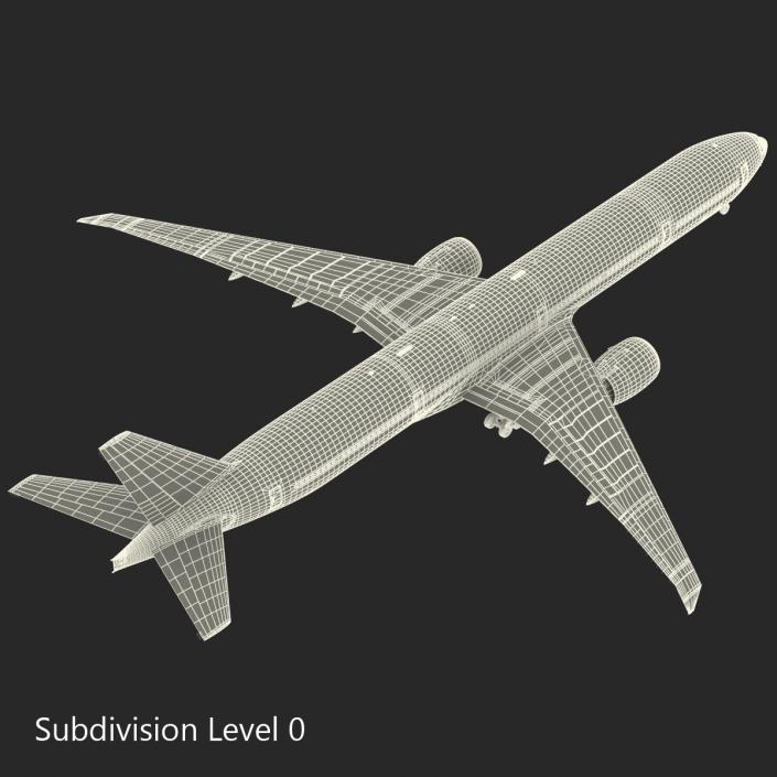 3D Boeing 777 9x Generic