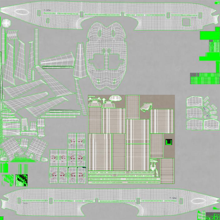 3D Boeing 777 9x Generic