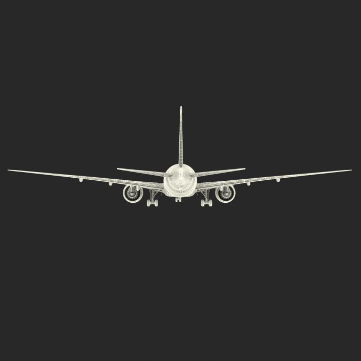 3D Boeing 777 9x Generic