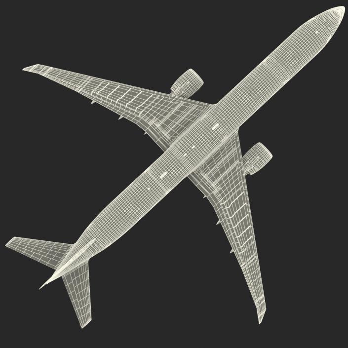 3D Boeing 777 9x Generic