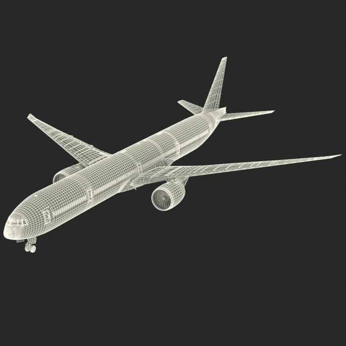 3D Boeing 777 9x Generic