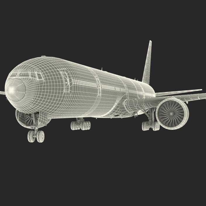 3D Boeing 777 9x Generic