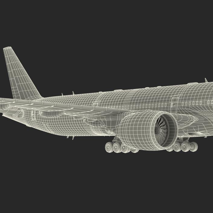 3D Boeing 777 9x Generic