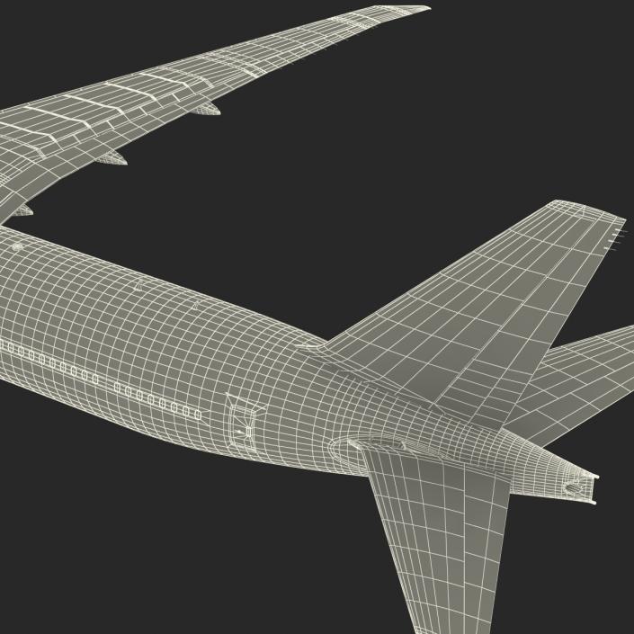 3D Boeing 777 9x Generic