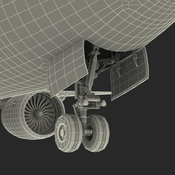 3D Boeing 777 9x Generic