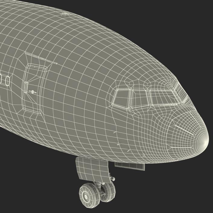 3D Boeing 777 9x Generic