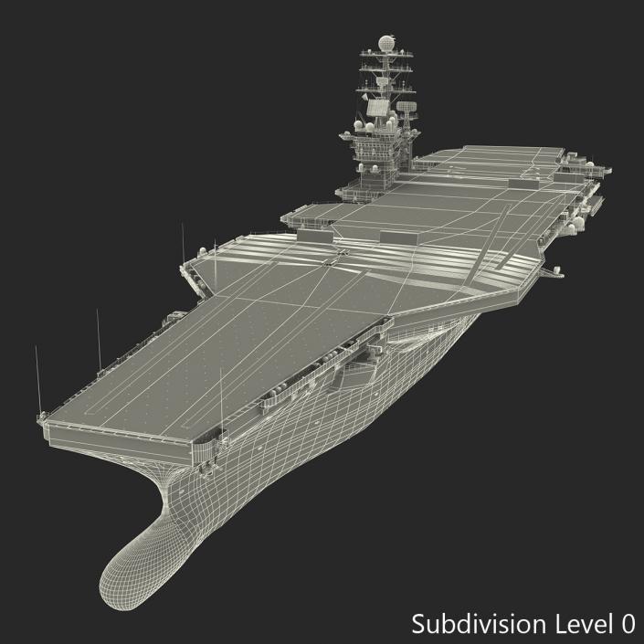 3D USS Abraham lincoln CVN-72