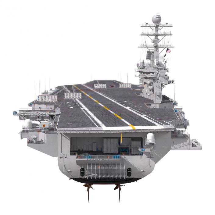 3D USS Abraham lincoln CVN-72