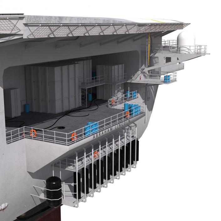 3D USS Abraham lincoln CVN-72