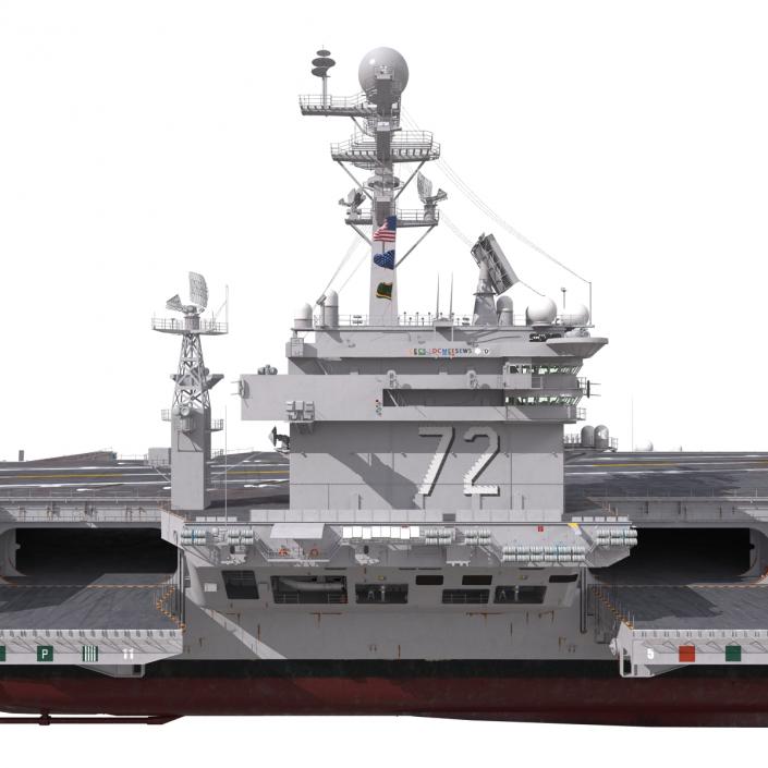 3D USS Abraham lincoln CVN-72