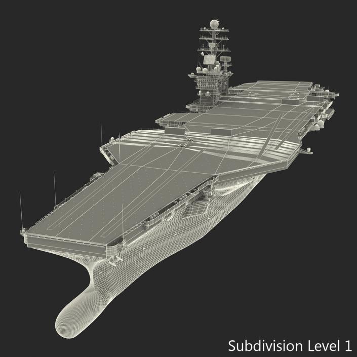 3D USS Abraham lincoln CVN-72