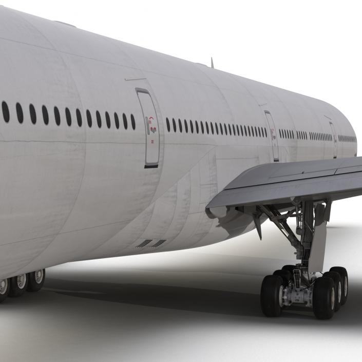 3D Boeing 777 9x Generic Rigged model