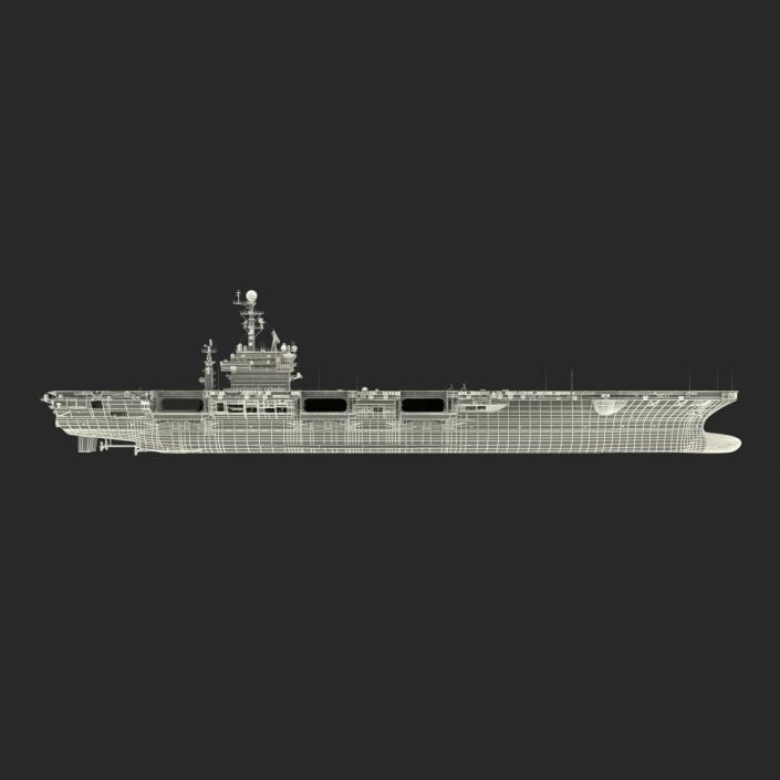 USS Carl Vinson CVN-70 3D