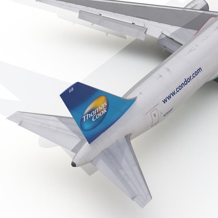 3D Boeing 767-300F Condor Flugdienst model