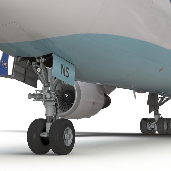 3D Boeing 767-300F Condor Flugdienst model