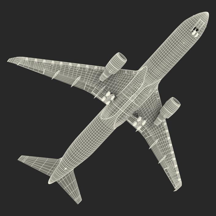 3D model Boeing 767-300F Condor Flugdienst Rigged