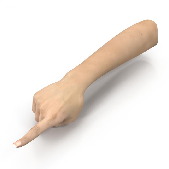 3D model Female Hand 3 Pose 5