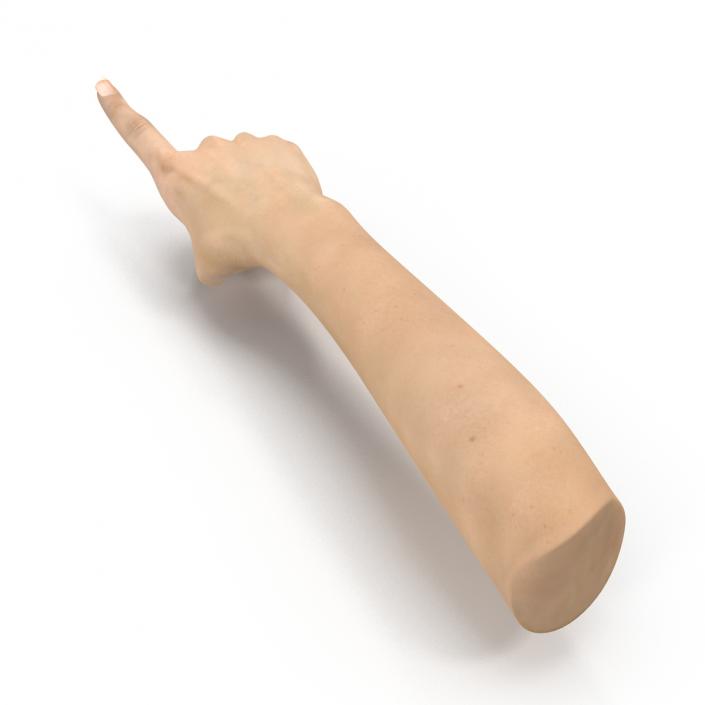 3D model Female Hand 3 Pose 5