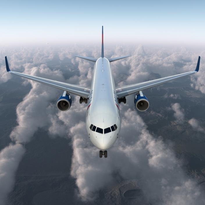 3D Boeing 767-300F Delta Air Lines