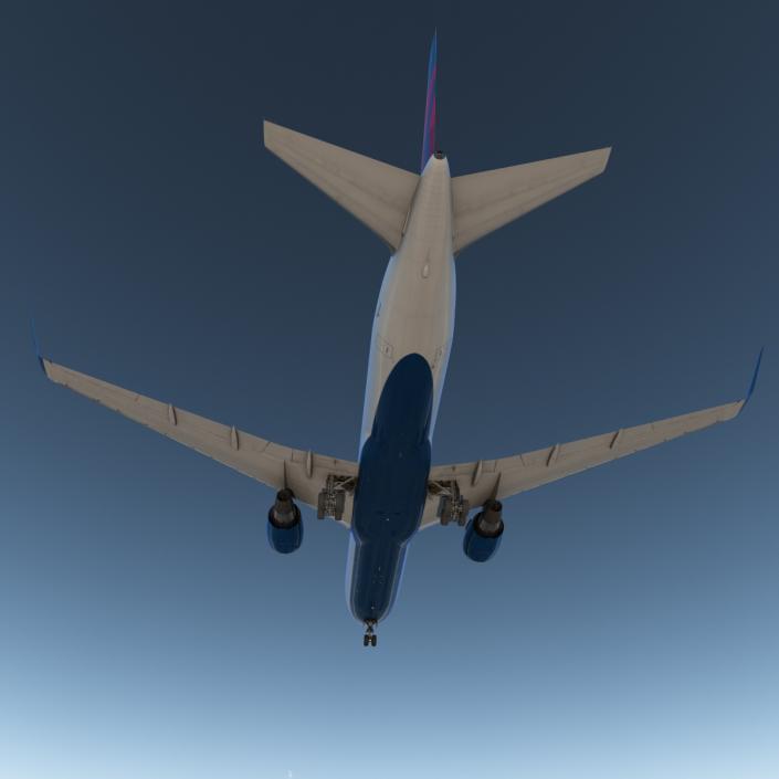 3D Boeing 767-300F Delta Air Lines