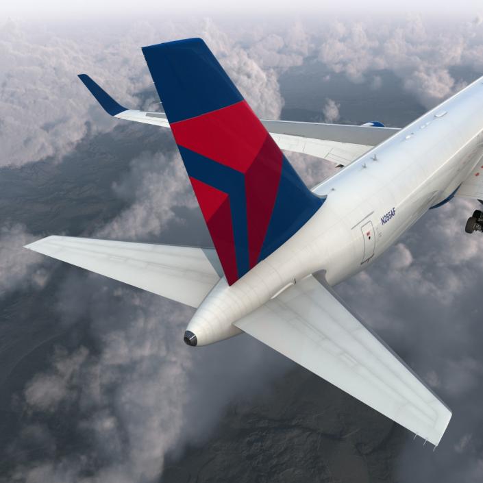 3D Boeing 767-300F Delta Air Lines