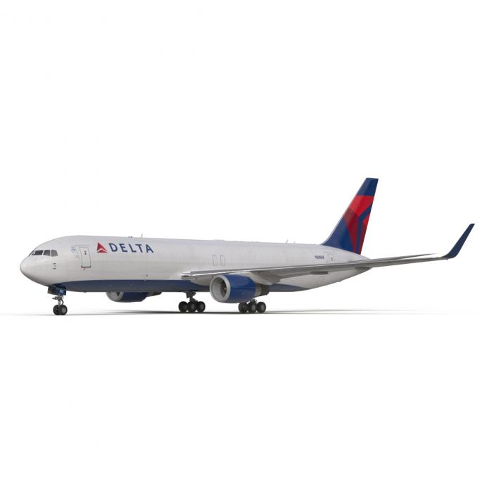 3D Boeing 767-300F Delta Air Lines