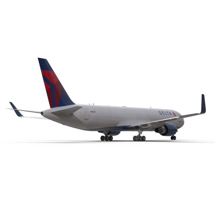 3D Boeing 767-300F Delta Air Lines