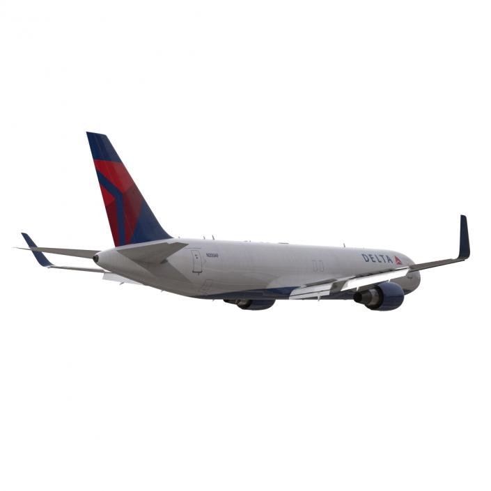 3D Boeing 767-300F Delta Air Lines